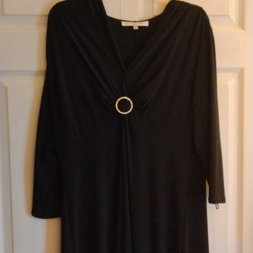 Evan-Picone Black Dress, Size 14